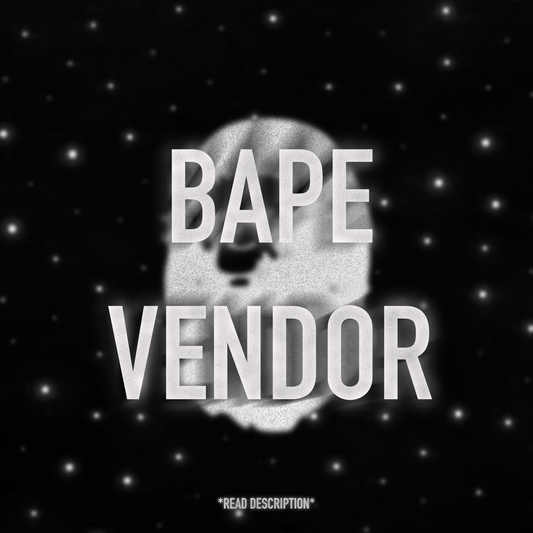 Bape Vendor Link